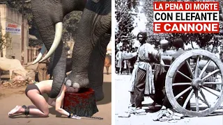 Elefante e Cannone: 2 strazianti Metodi di Condanna a Morte