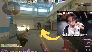 Sen TenZ Tries Valorant Movement in Counter Strike 2..