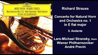 Richard Strauss: Concerto for Natural Horn and Orchestra no. 1 in E flat major - II. Andante