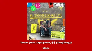 Minit - Tattoo (feat. Jayci yucca, 용용 (YongYong))/Lyrics
