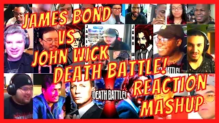 JAMES BOND VS JOHN WICK: DEATH BATTLE! - REACTION MASHUP - [ACTION REACTION]