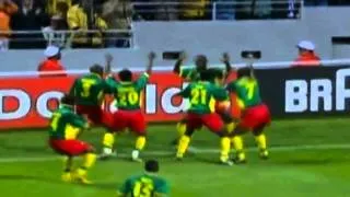 Njanka makes beautiful goal to Cameroon in the 1-1 tie with Austria in the 1998 World Cup