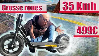 La trottinette électrique en 12 pouces de chez GTXR ! avec des gros pneus ca donne quoi ?