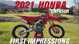 2021 Honda CRF450R | First Impressions