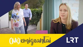 (Ne)emigrantai. Už Atlanto emigravę Inga ir Feriandas ir architektūros įmonėje dirbanti Ariana