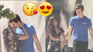 Camila Cabello and Shawn Mendes Can't Stop Kissing While Out For Lunch!