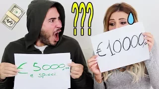 10.000 € ?? !! IL MIO RAGAZZO INDOVINA I PREZZI DELLE MIE BORSE