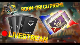 🔴 LIVE PUBG MOBILE ROMANIA | FACEM ROOM-URI CU PREMII IN JOCURI PE STEAM LA 70 DE LIGHENURI !! :P