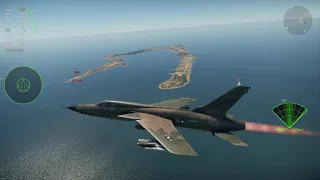 F-105 Thunderchief barely takes off with this loadout (War Thunder Winged Lions)