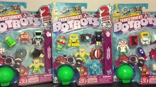 Transformers BotBots Series 2 Hasbro Swag Stylers Packs Unboxing & Review