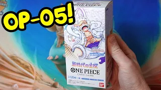 One Piece TCG Awakening of The New Era Box Opening! OP-05!