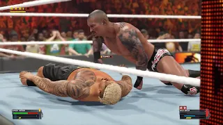 The Viper Randy Orton and LA Knight vs Solo Sikoa and Jimmy Uso Smackdown Roman Reigns cant believe