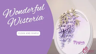 Carnation Crafts TV - Clean and Simple: Wonderful Wisteria Part 1