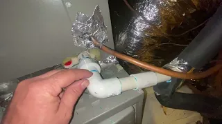 AC drains and PVC glue 0
