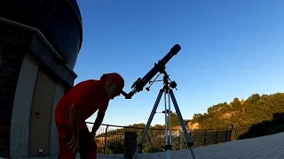 Telescopio Sky Watcher 70 / 900  eq1  istruzioni  video montaggio