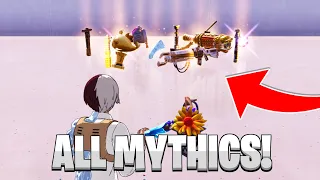 ALL MYTHICS in NEW Fortnite Creative MAP CODE! (Season 4)