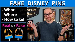 Fake Disney Pins | What they are | How to tell a fake from a real pin | Side by side comparisons