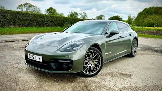 Porsche Panamera Sport Turismo E Hybrid Review (Outside, Inside & Boot)