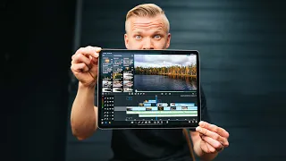 M1 iPad Pro - Crazy Fast 4k Video Editing! Even Canon R5 Footage 😳