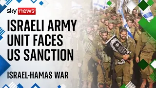 US may sanction Israel military unit | Israel-Hamas War
