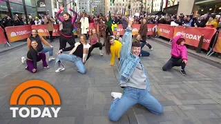 Flash mob celebrates 40 years of ‘Footloose’ live on TODAY