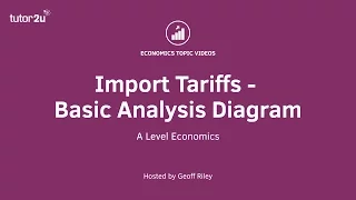 Import Tariffs - Basic Analysis I A Level and IB Economics