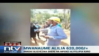 Kisumu: Mwanaume alilia KSh. 620,000, adai alichezwa shere na mpenzi