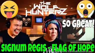 Signum Regis - Flag Of Hope (official music video) THE WOLF HUNTERZ Jon and Suzi Reaction