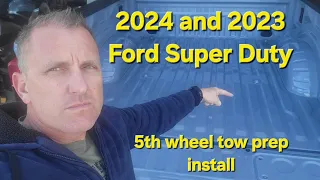 2024 Ford Super Duty Factory 5th wheel tow prep install....F-250 and F-350...YOU CAN DO IT!