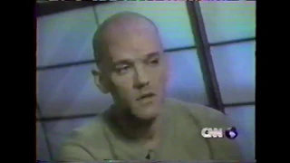 CNN Worldbeat - Michael Stipe of R.E.M. Listens to Natalie Merchant's Ophelia, 1999