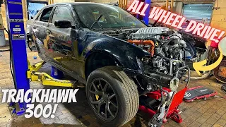 Building The World's First AWD Hellcat Chrysler 300 *PART 3*