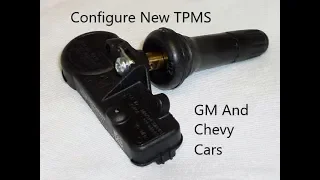 How to Register or reset new TPMS sensors on a GM car Chevy or Chevy HHR