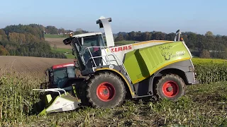 Maisernte 2K17 Teil 2 |Claas|Mccormick|Massey Ferguson|John Deere|Reisch|Fliegl|Stoll|