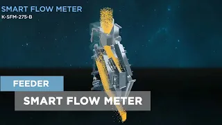 Smart Flow Meter - gentle bulk material handling and feeding