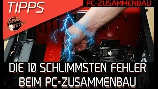 PC Bauen - Die 10 schlimmsten Fehler beim PC-Zusammenbau | DasMonty