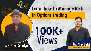 Learn how to Manage Risk in Options trading #Face2Face with Pran Katariya