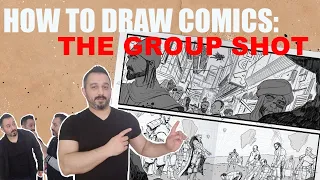 How to draw Comics: The Groupshot