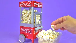 Increíble Mini Máquina de Palomitas hecha con latas de refresco