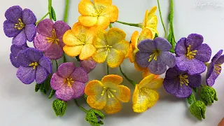 Create a Delicate and Effortless Crochet Flower (Perennial Flax)