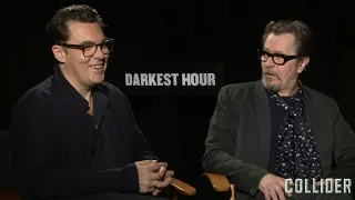 Gary Oldman and Joe Wright on David Fincher and Roger Deakins (Darkest Hour press junket, 2017)