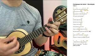 4 MÚSICAS EM DÓ MAIOR PRA VOCÊ TOCAR NA SEQUÊNCIA - AULA DE CAVAQUINHO E BANJO COM LÉO SOARES