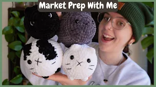 Market Prep With Me! 🍄 | New Patterns, Inventory, Mock Setup!