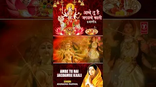 #shorts Aarti Ambe Tu Hai Jagdambe Kali With Lyrics By Anuradha Paudwal,  Aarti