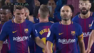 Barcelona 6 - 1 Eibar All Goals and Full Highlights HD (19th September, 2017)