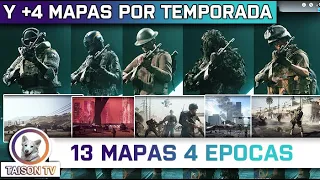 Análisis en 4K  de Battlefield Portal, 13 Mapas + 4 mapas con cada pase de batalla gratis