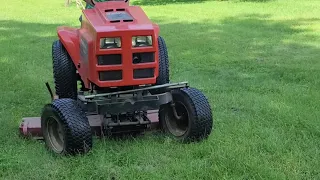 Power King tractor video