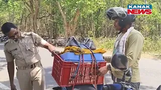 Vehicle Checks Underway At Odisha-Chhattisgarh Border As Elections Commence