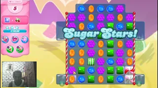 Candy Crush Saga Level 7541 - Sugar Stars, 21 Moves Completed