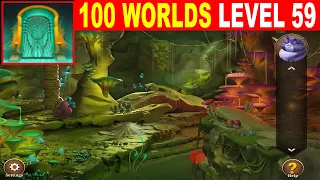 100 Worlds LEVEL 59 Walkthrough - Escape Room Game 100 Worlds Guide