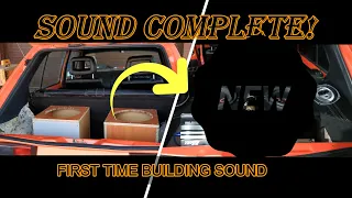 Golf CTI mk1 rebuild part 23 / building custom sound